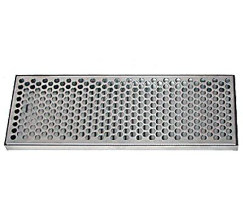Surface Mount Draft Beer Drip Tray, 33" x 8", Stainless