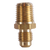 Male Flare to Male Pipe Thread MFL x MPT 