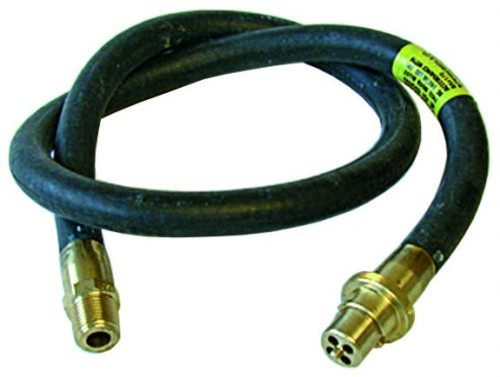 Gas cooker hose 4&#39; bayonet fixing