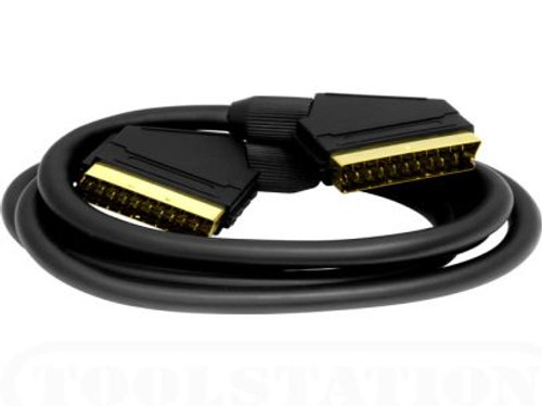 3m Gold Plated Scart Lead