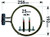 FAN OVEN ELEMENT, 2 TURN - 2500W ELE100