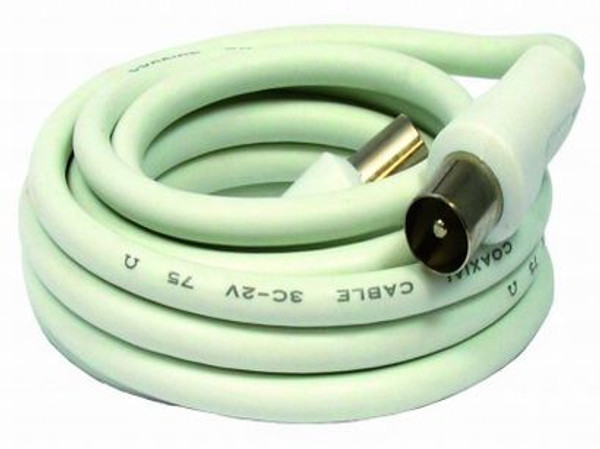 4m Male-Male Coax Lead