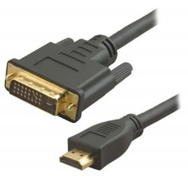 1.5m HDMI-DVI Lead 24k Gold contacts