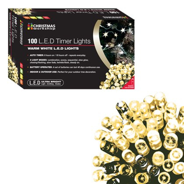 100 battery operated christmas lights