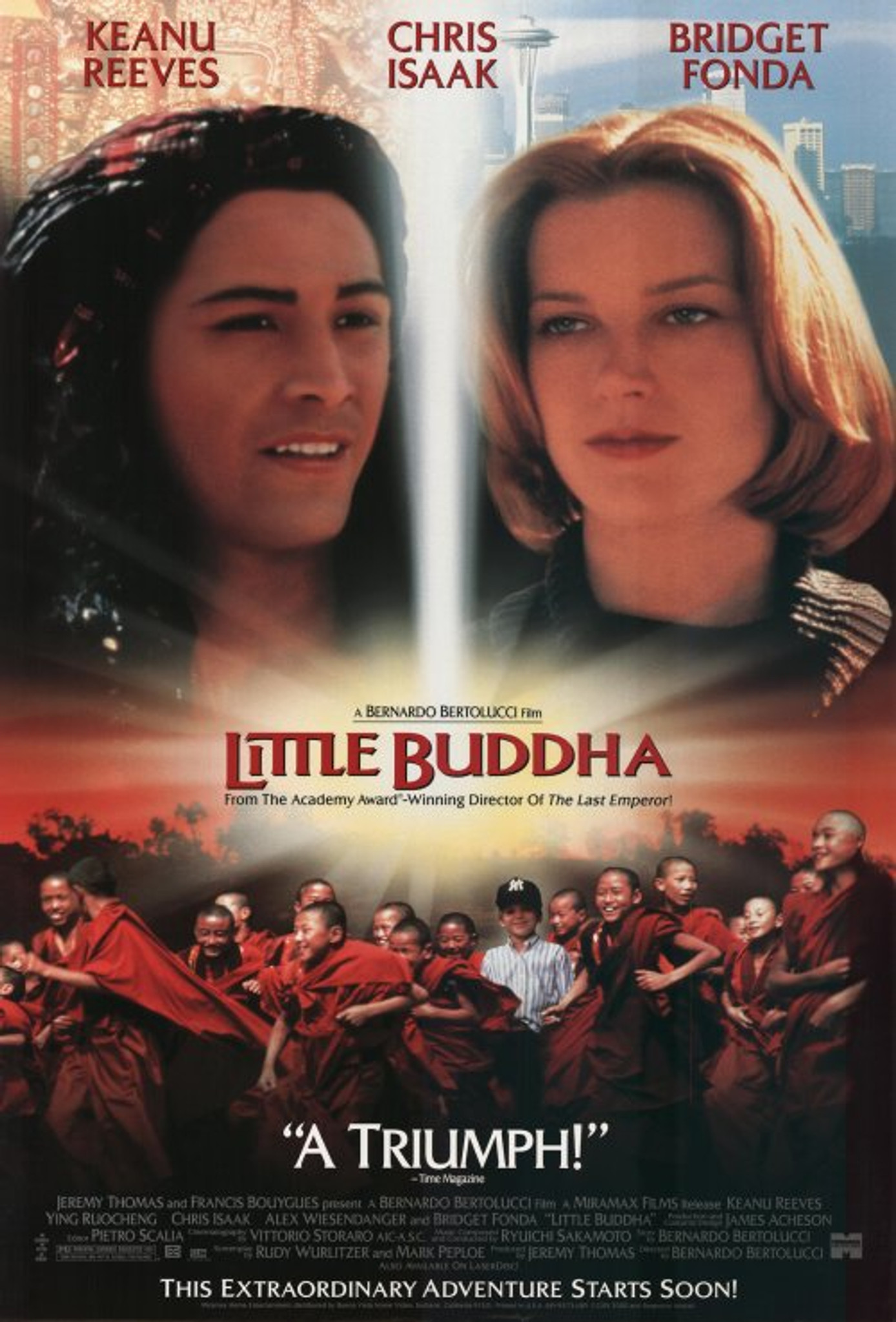Little Buddha (1993) German,Spnish Sub REMASTER NEW DVD NTSC, All Region