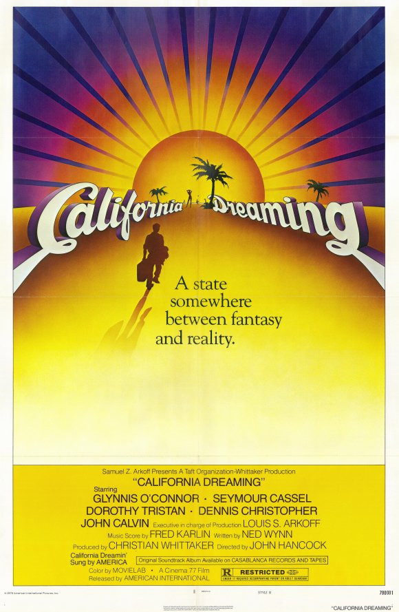 California Dreaming on DVD Starring Dennis Christopher and Glynnis