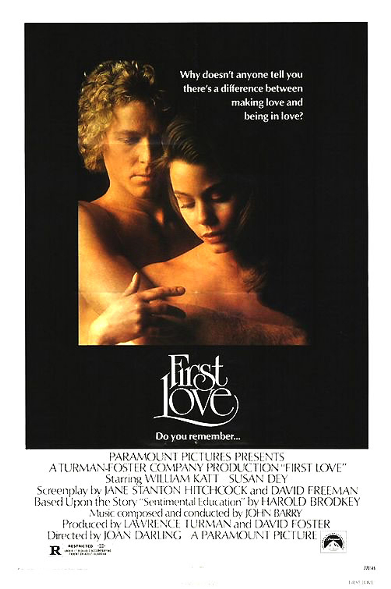 First Love On Dvd Starring Susan Dey And William Katt