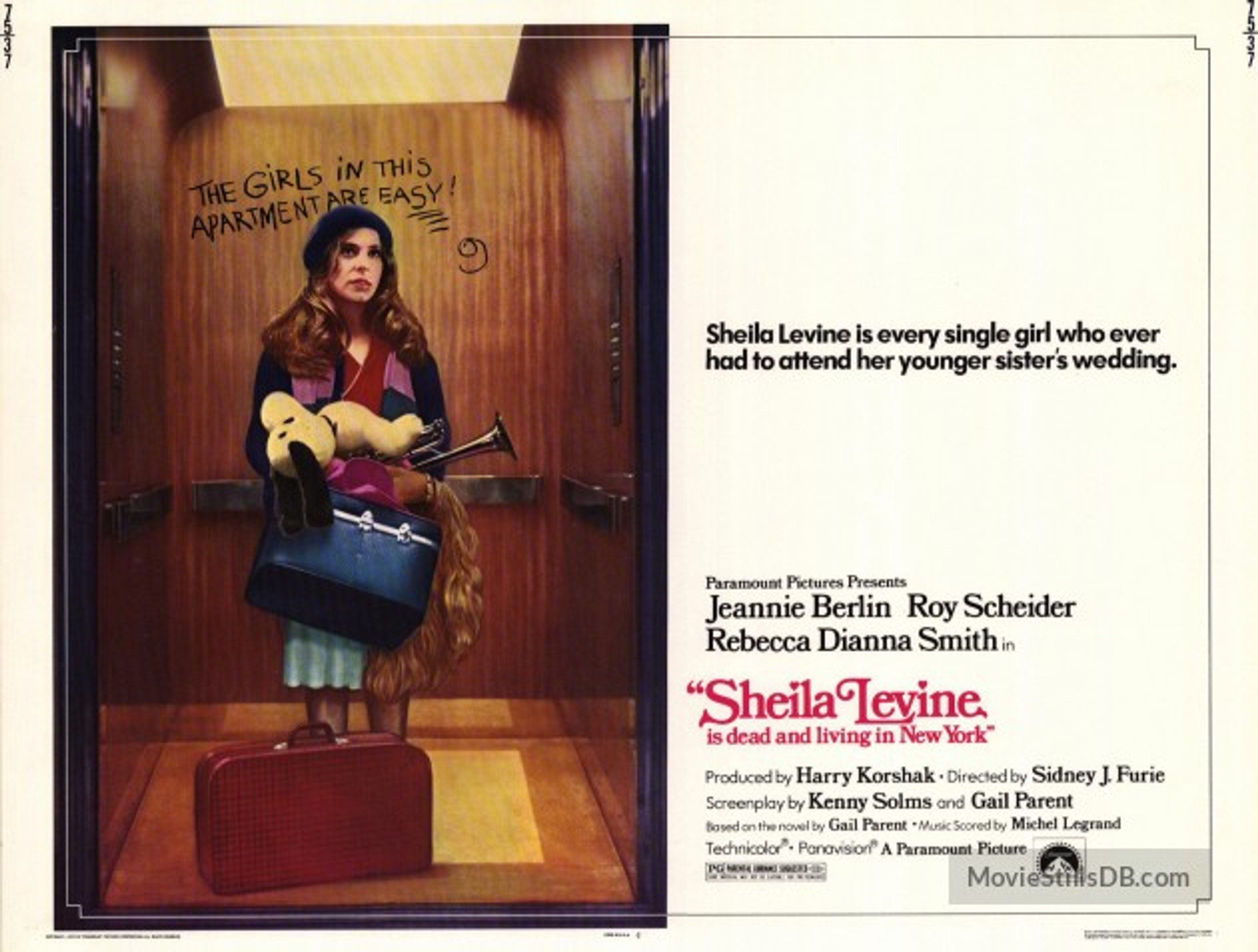 Sheila Levine Is Dead And Living In New York Sheila Levine is dead and living in New York 1975 DVD Roy Scheider