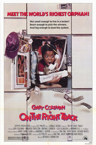 on the right track movie DVD with Gary Coleman