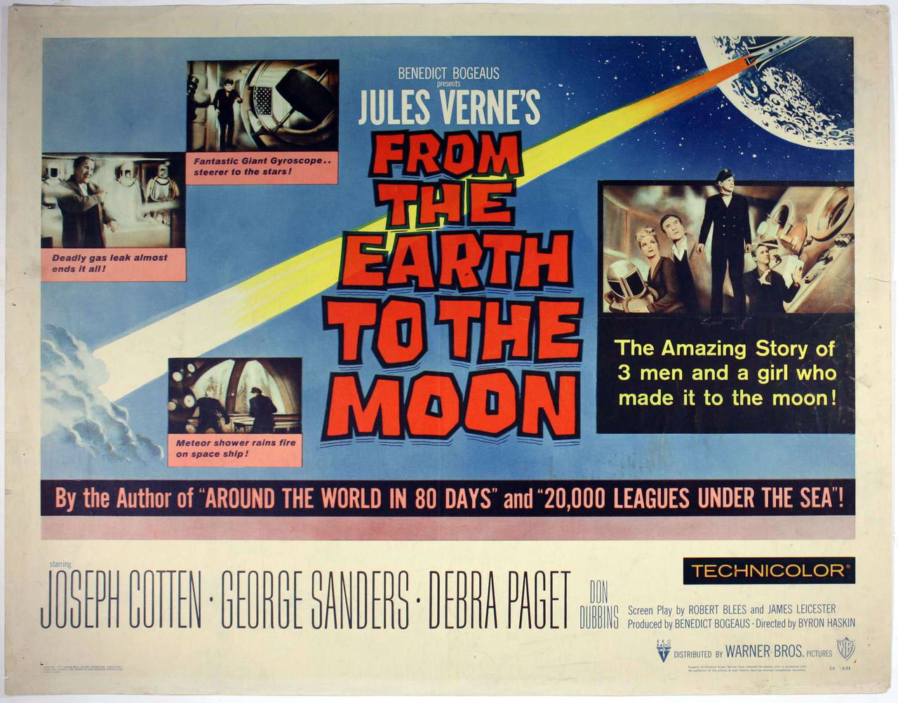 from earth to the moon 1958 DVD Joseph Cotton