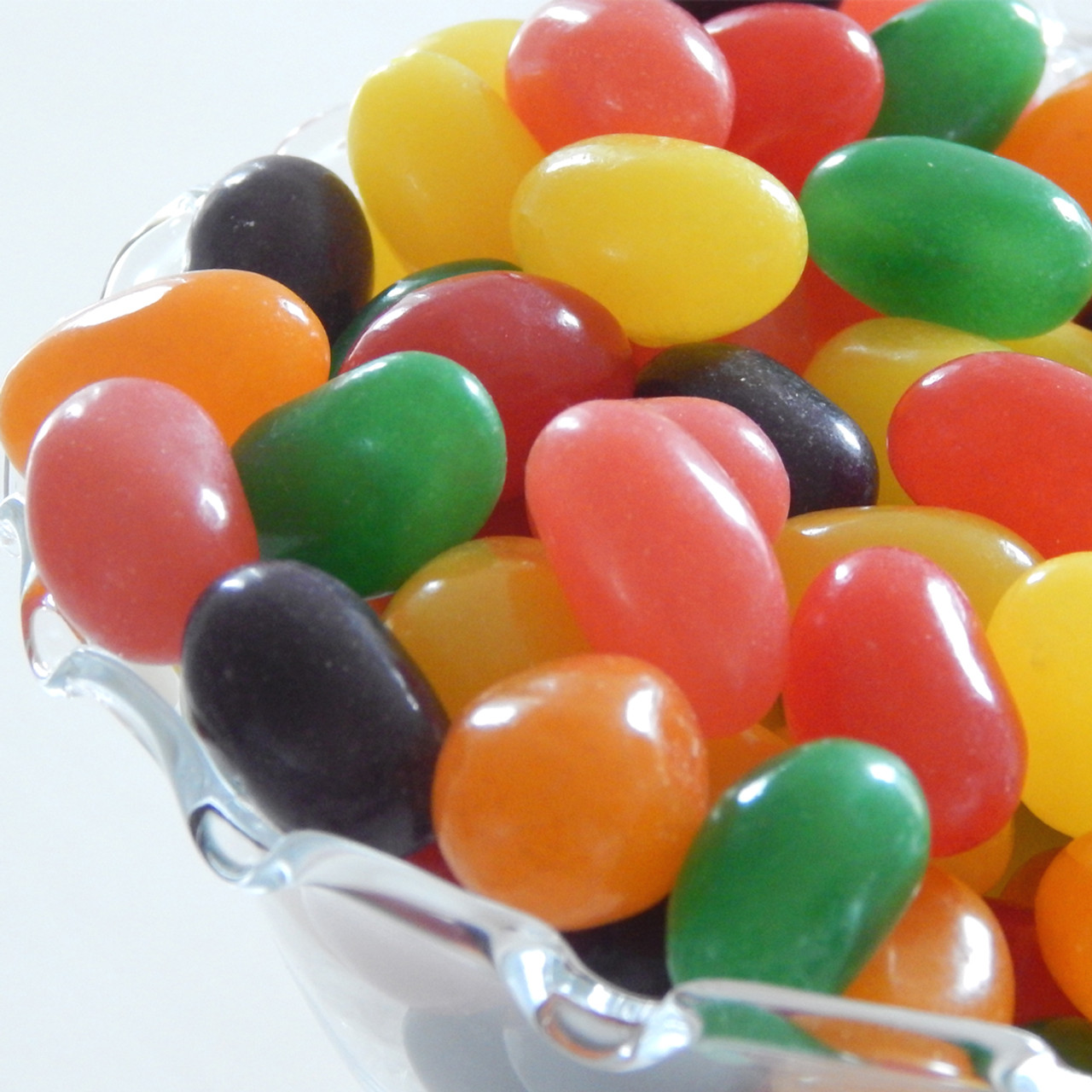 LaetaFood Nerds Jelly Beans Big Chewy Crunchy Pastel Color Candy, Bulk (3  Pound Bag)