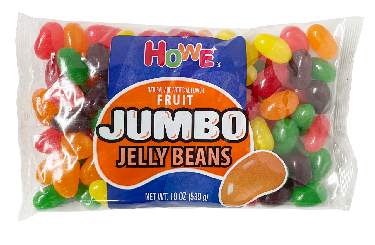 bag　Jelly　19　George　Jumbo　Fruit　J.　Beans　oz.　Howe　Company