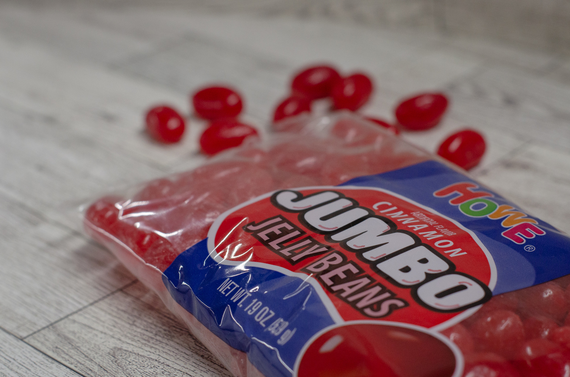 Jumbo Cinnamon Jelly Beans 19 oz. bag J. Howe Company