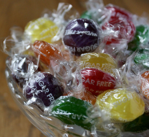 Sugar Free Assorted Fruit Buttons 1 lb. bag