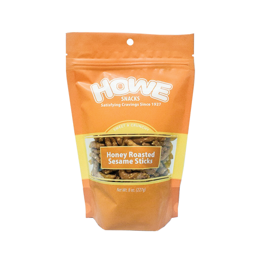 Howe Snacks Honey Roasted Sesame Sticks 8 oz. Bag