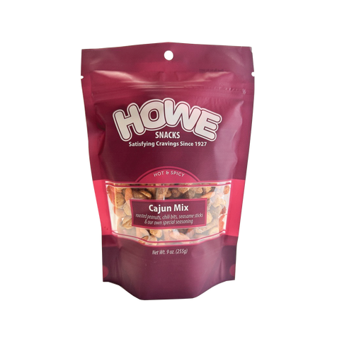 Howe Snacks Cajun Mix 9 oz. Bag