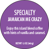 Jamaican Me Crazy 12 oz. Bag