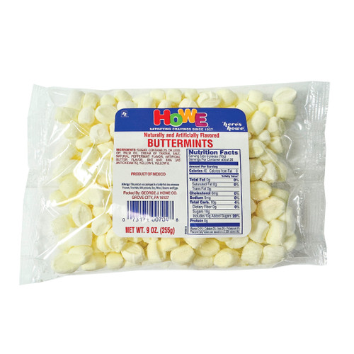 Buttermints 9 oz. bag