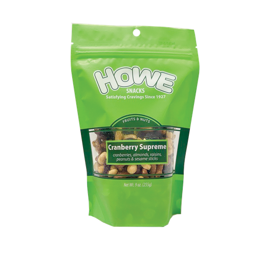 Howe Snacks - Cranberry Supreme 4 oz Bag