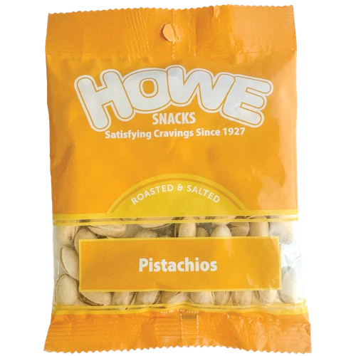 Howe Snacks - Pistachios 3 oz Bag