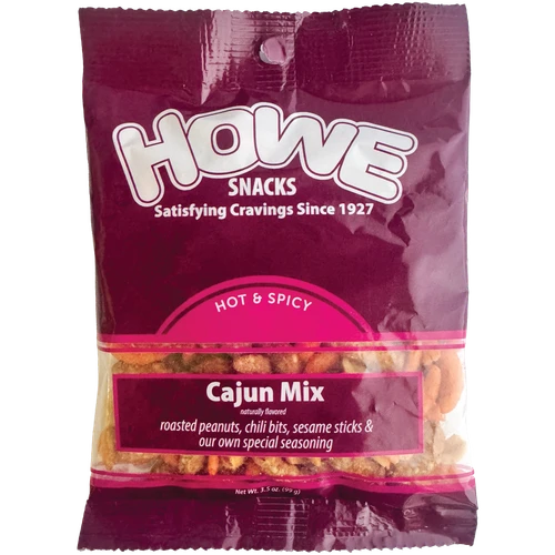 Howe Snacks - Cajun Mix 3.5 oz Bag