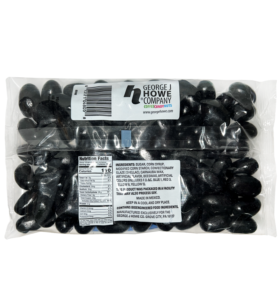 Jumbo Licorice Jelly Beans 19 oz. bag J. Howe Company
