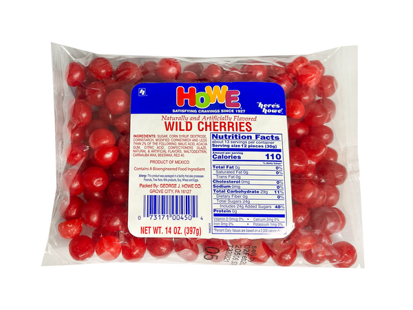 Wild Cherries | 14 oz. bag | George J. Howe Company