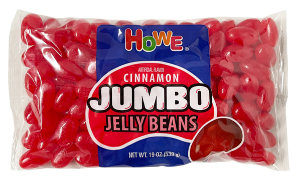 ◆CARLYN◆ Jelly 3colors Jumbo Cinnamon Jelly Beans | 19 oz. bag | George J. Howe Company