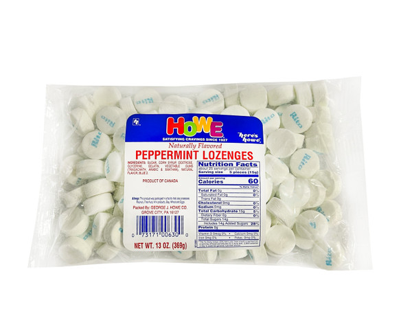 Rito Spearmint Lozenges 3 lb. Bulk Bag