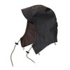 Brown Detachable Hood for Oilskin Jackets and Coats