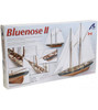 Fishing & Regattas Schooner Bluenose II. 1:75 Wooden Model Ship Kit