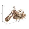 Cruiser Motorcycle -DIY Wooden Puzzle