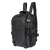 Large Capacity Black Leather Laptop Backpack
