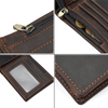 Leather Bifold Card Holder Wallet