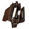 Crazy Horse Leather Flap Messenger Bag/Purse