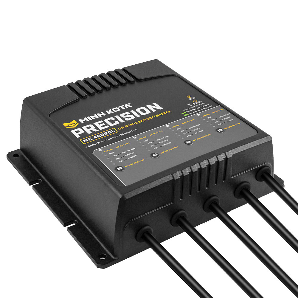 MINN KOTA MK-460 PCL 4 BANK 15 AMP BATTERY CHARGER