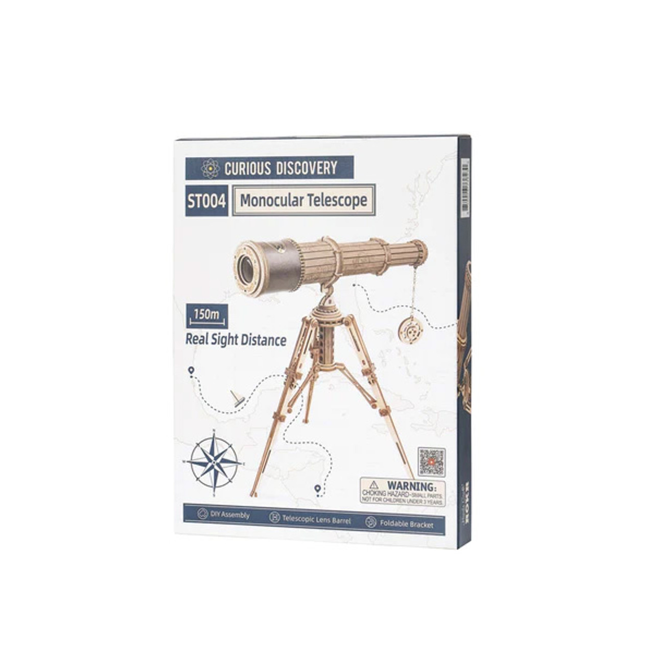 Monocular Telescope -3D Wooden Puzzle