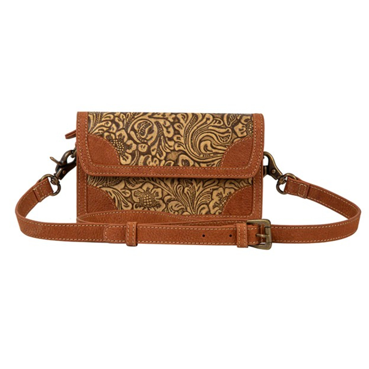 CLASSIC COUNTRY LEATHER HAIRON BAG