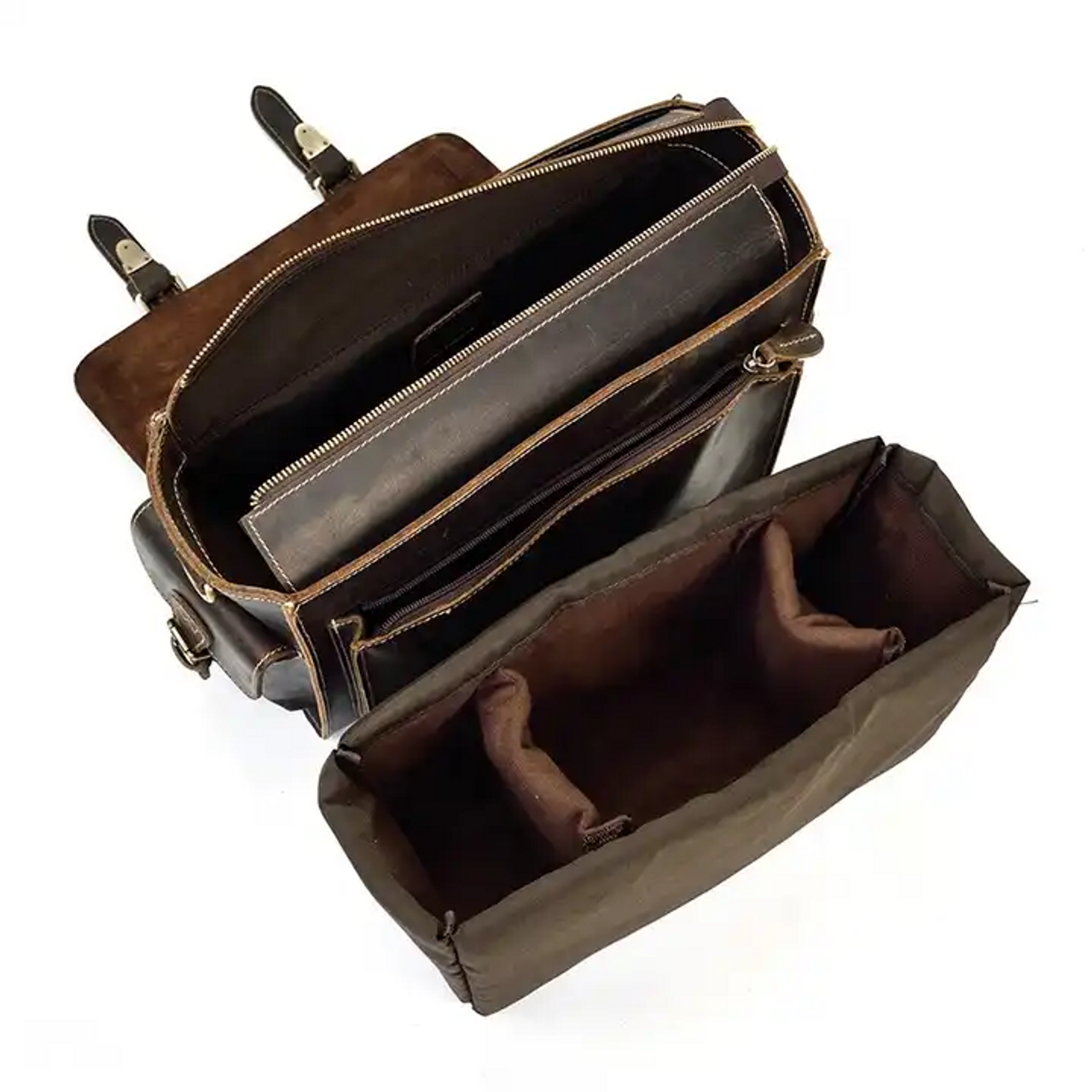 Genuine Leather Camera Bag
