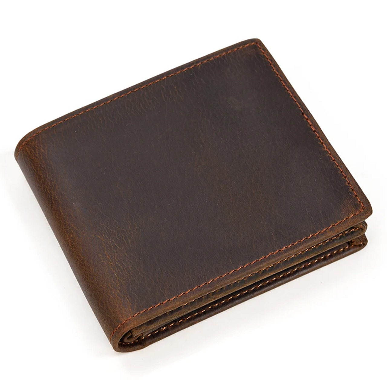 Leather Bifold Card Holder Wallet