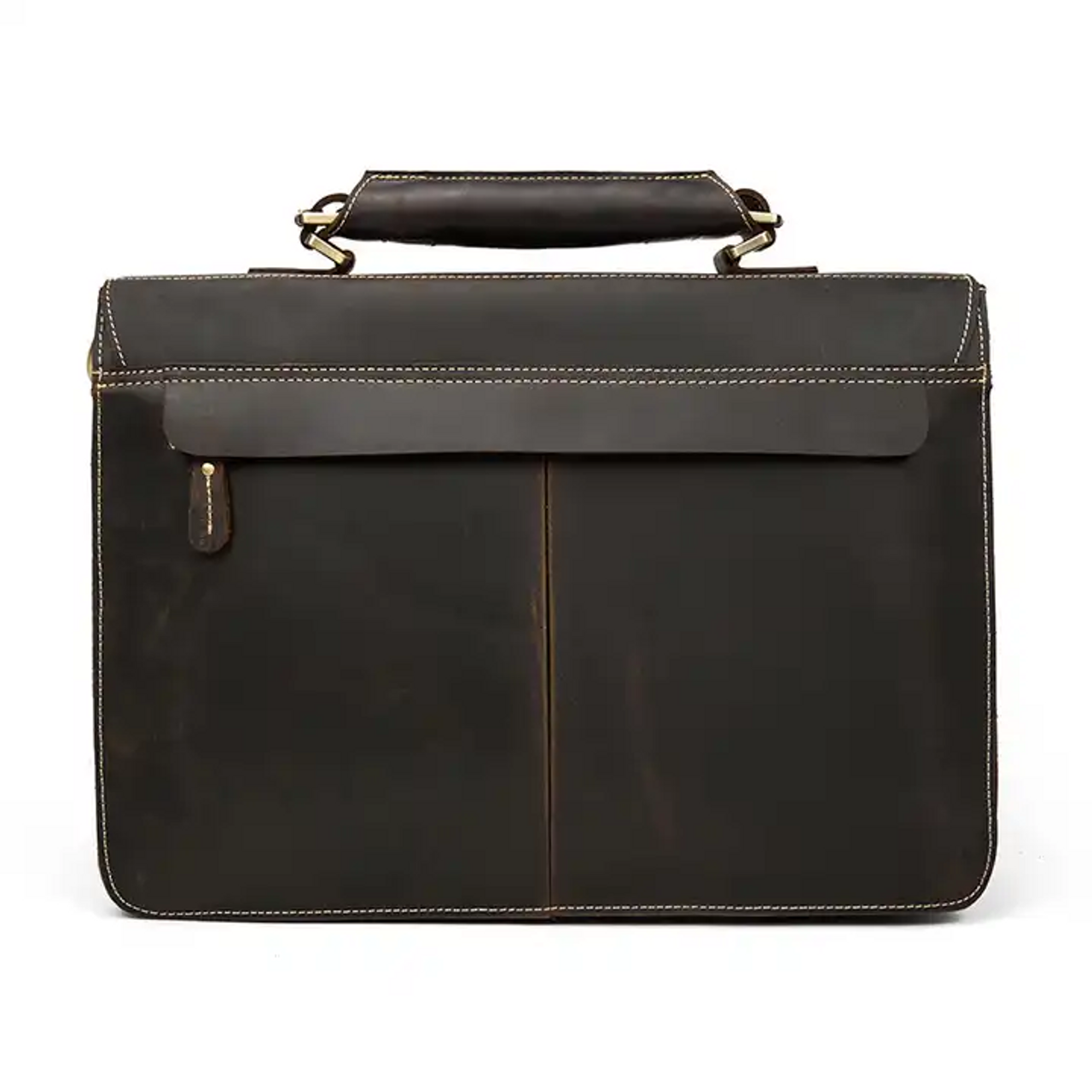 Crazy Horse Leather High End Briefcase