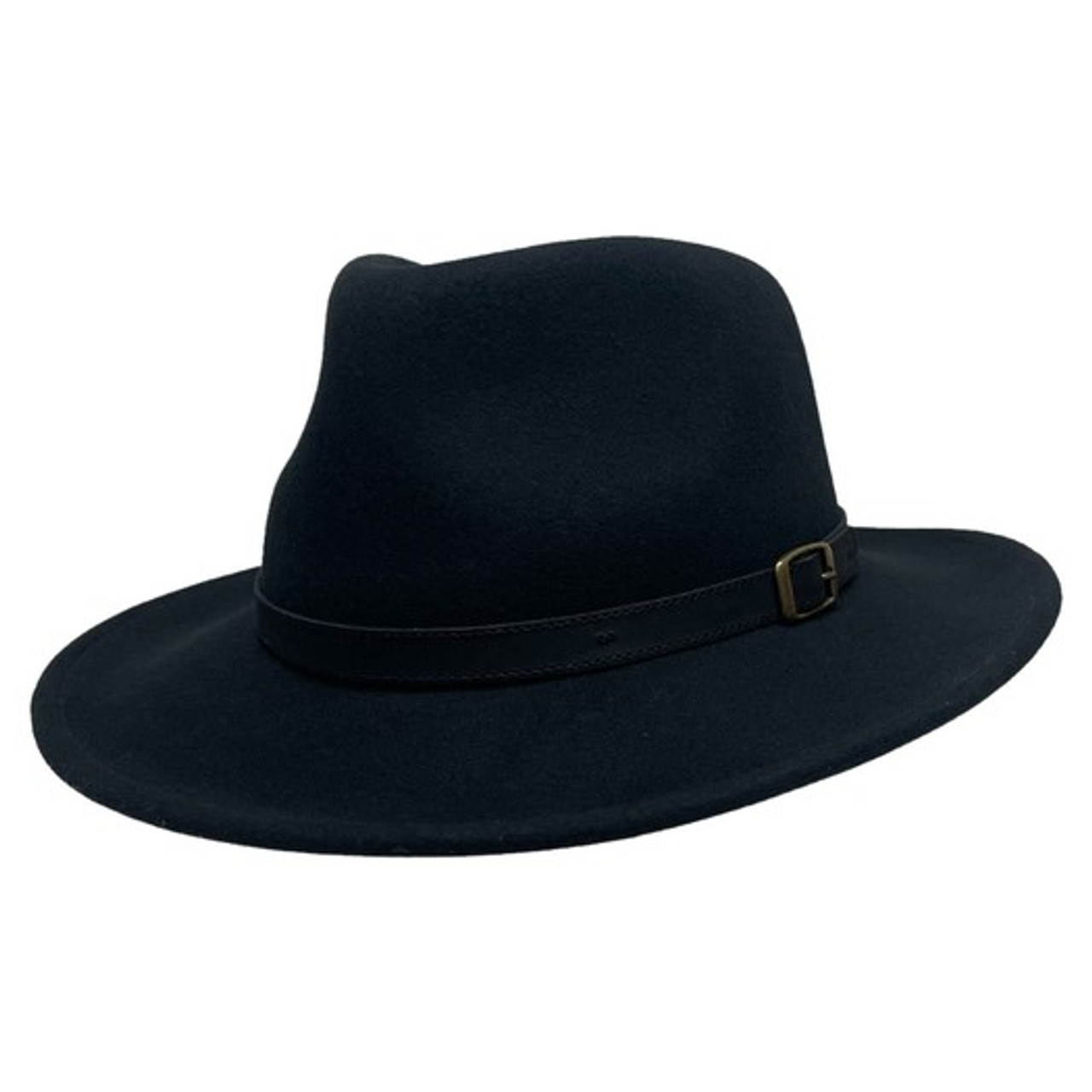 Boondocks Felt Cowboy Hat - Black