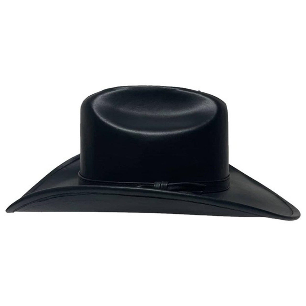 Gorge Cattleman Black Cowboy Hat