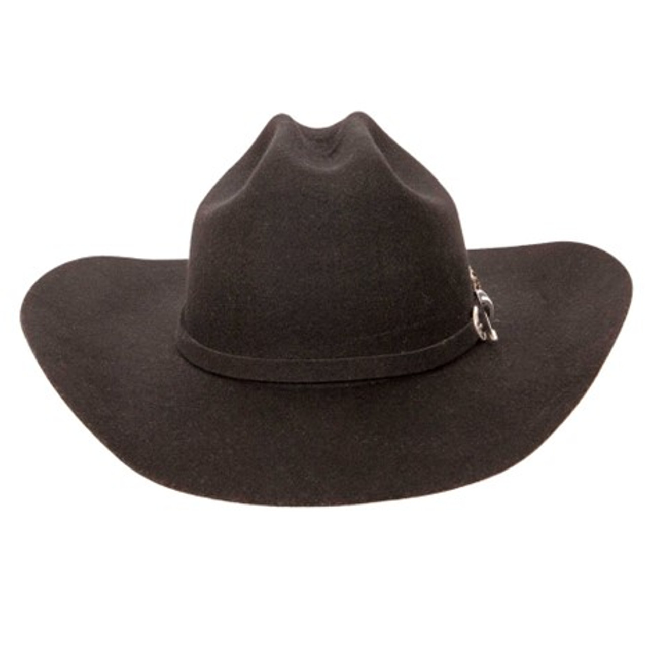 Cattleman Black Felt Cowboy Hat