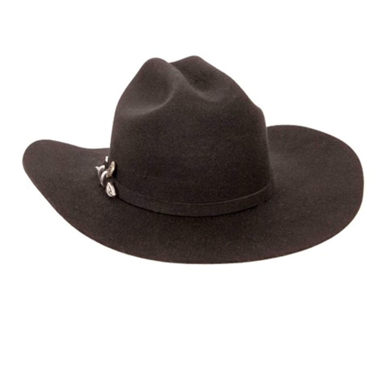 Cattleman Black Felt Cowboy Hat