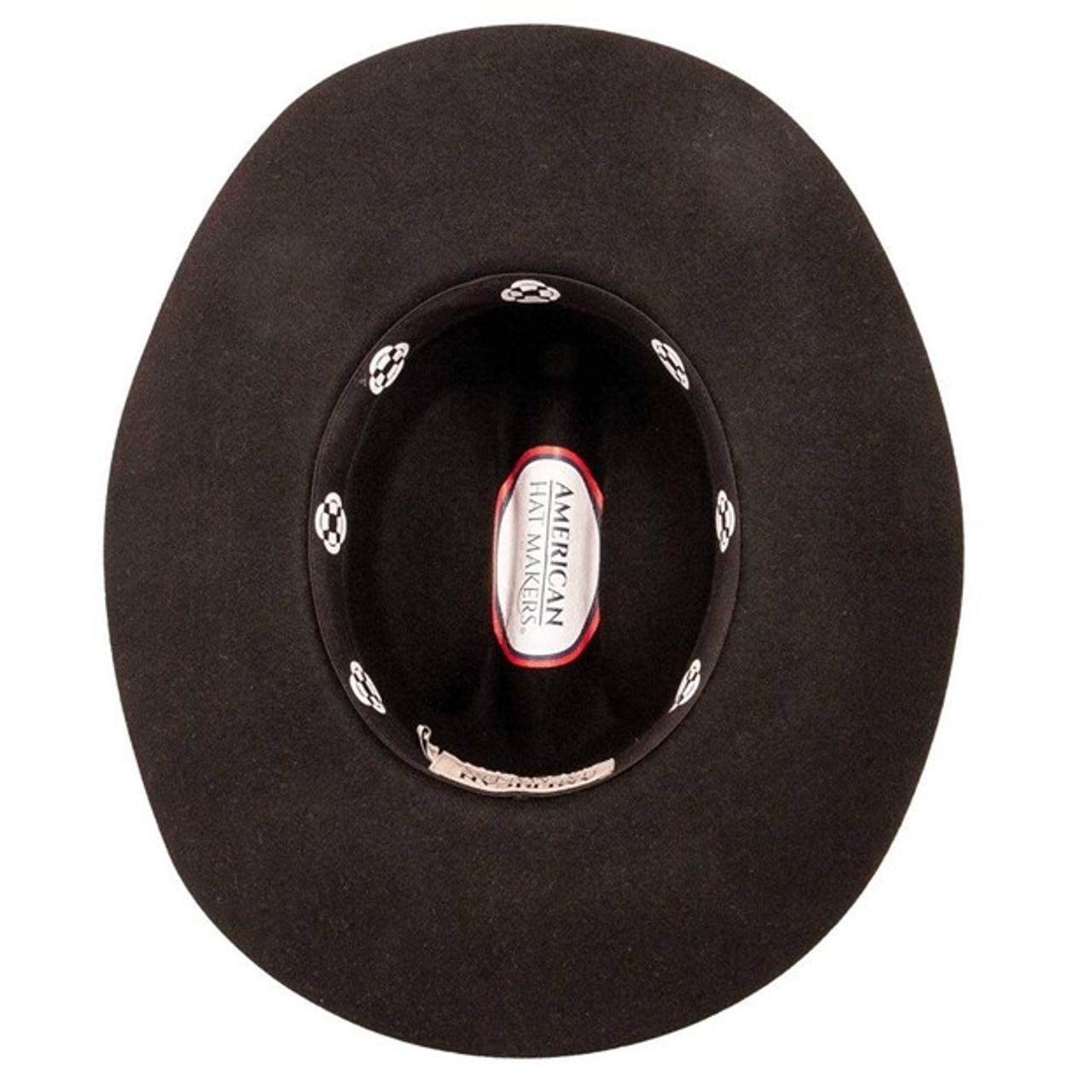 Cattleman Black Felt Cowboy Hat