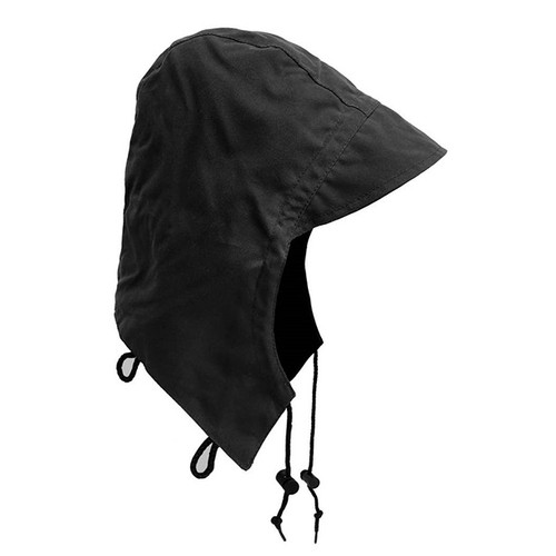 Black Detachable Hood for Oilskin Jackets and Coats