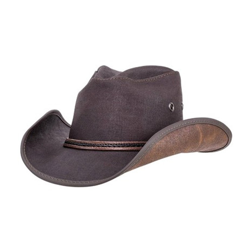 Stockade - Mens Waxed Cotton Cowboy Hat