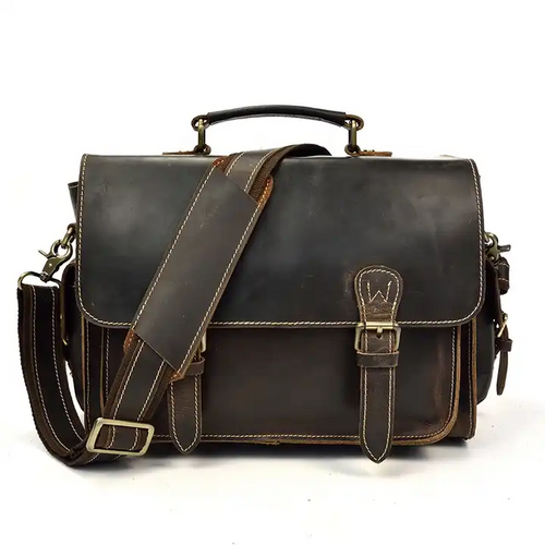 Genuine Leather Camera Bag