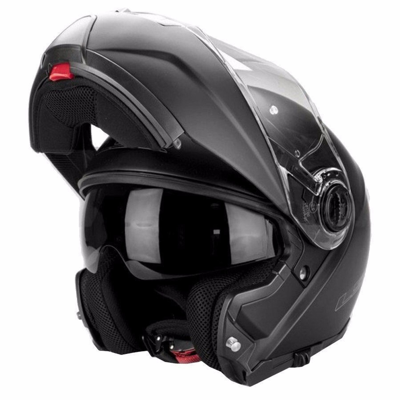 LS2 Strobe Modular Motorcycle Helmet Matte - Rider 2 Rider Store